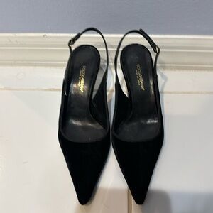 Dolce Gabanna velvet sling back size 36.5